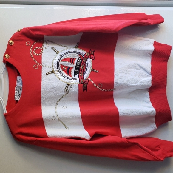 Vintage Stephanie by Suzelle Sweatshirt NWOT - Picture 1 of 6